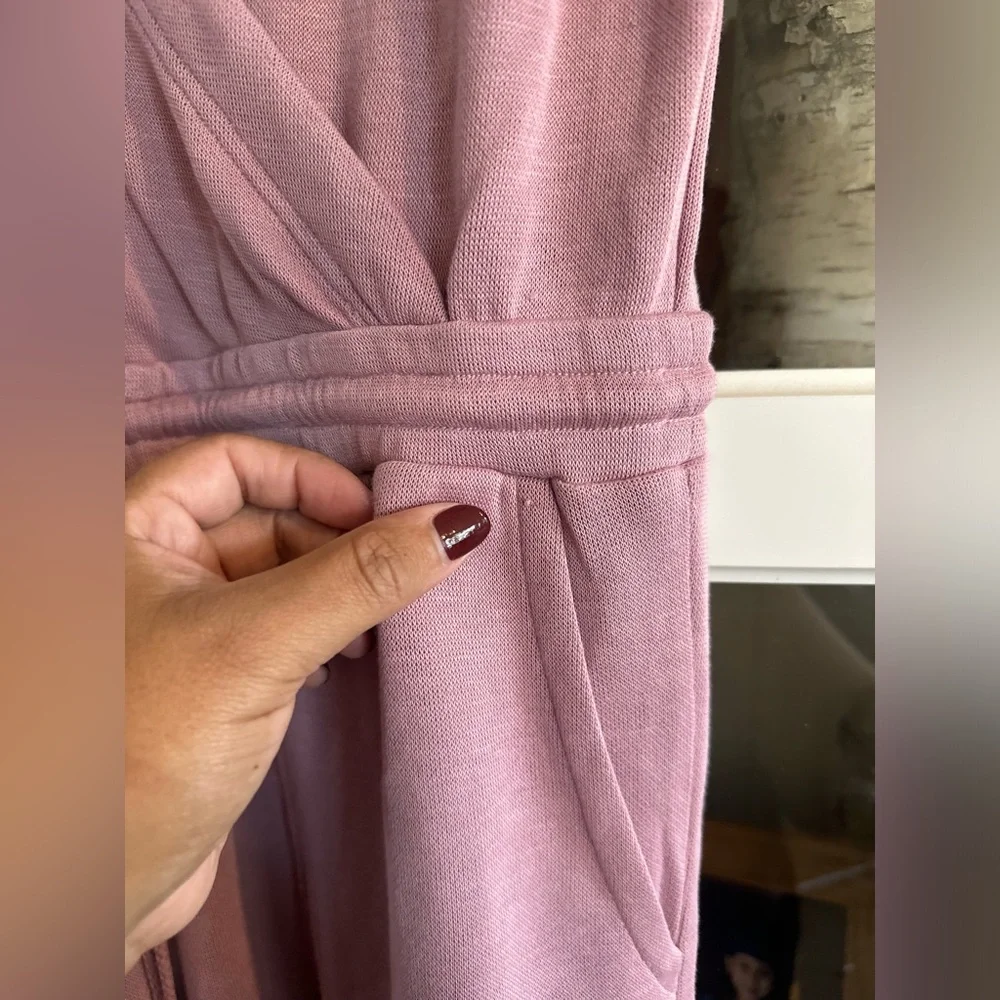 L*SPACE GREAT ESCAPE ROMPER Dusty Rose size Large - Picture 7 of 10